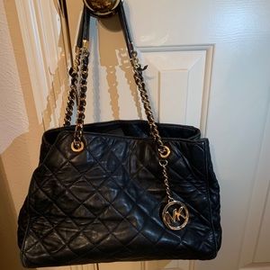 Michael Kors quilted leather purse